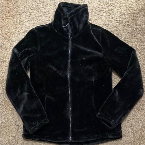 32 Degrees Soft & Cozy Plush Velvet Zip Up Jacket - Picture 4 of 5